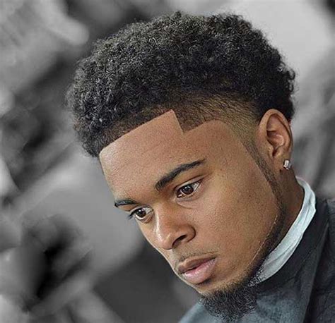 black male haircuts with parts|sexy black men haircut.